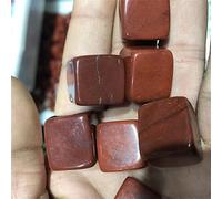 SLXWSXZE Quadrati di Diaspro Rosso Naturale Pietra di Cristallo di Diaspro Rosso purificare la smagnetizzazione di Pietre di macerie Acquario Decorato con Decorazioni NaturalReiki Cristalli Reiki