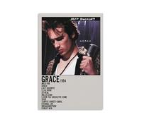 SLYASZX Jeff Buckley Grace - Poster su tela, pittura ad olio, decorativa, da appendere, per casa, soggiorno, camera da letto, sala da pranzo, senza cornice, stile 20 x 30 cm