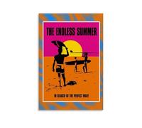 SLYASZX The Endless Summer - Poster su tela con pittura a olio, decorativa, da appendere, per casa, soggiorno, camera da letto, sala da pranzo, senza cornice, stile 20 x 30 cm