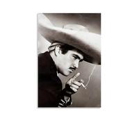 SLYASZX Vicente Fernández - Poster su tela, pittura ad olio, decorativa, da appendere, per casa, soggiorno, camera da letto, sala da pranzo, senza cornice, stile 40 x 60 cm