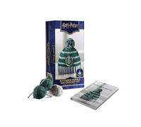 Slytherin Pom-Pom Beanie Crochet Kit