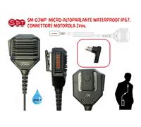 SM-03WP MICRO-ALTOPARLANTE WATERPROOF IP67, CONNETTORE MOTOROLA 2pin.