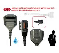 SM-04WP/VX351 MICRO-ALTOPARLANTE WATERPROOF IP67, CONNETTORE YAESU Pin Singolo (