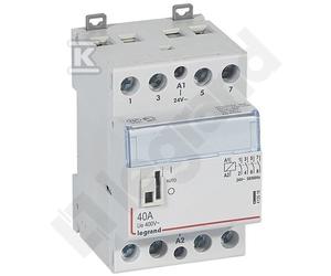 SM 340 40A 24V 4NO Contattore modulare con maniglia 412518