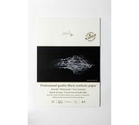 SM-LT Blocco Beaux-Arts Yupo nero A3-10 fogli 155 gsm