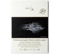 SM-LT Blocco Beaux-Arts Yupo nero A4-10 fogli 155 gsm