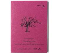 SM.LT Blocco da disegno autentico ideale per matite, penne, pastelli, gessetti, carboncino, Formato A5, composto da 60 fogli, 120 g/mq 5PA-60