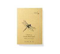SM.LT Blocco da disegno Authentic Cream, Ideale per matite e penne, Formato A4, composto da 100 fogli, 80 g/mq EP-100/C