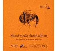 SM.LT Libro da disegno, Mixed Media, 14 x 14 cm