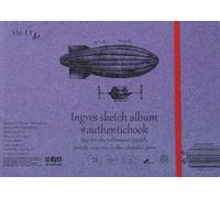 SM.LT SM58862 - Blocco da disegno Ingres, 24,5 x 17,6 cm