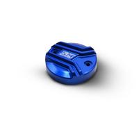 SM PROJECT TAPPO COPERCHIO VASCHETTA FRENO FRIZIONE BREMBO 45cc TONDO BLU MOTO