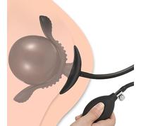 SM Silicone Anal Trainer Giocattolo adulto del sesso Plug anale gonfiabile Butt plug unisex Stimolatore giocattolo del sesso per coppia Massaggio prostatico e piacere