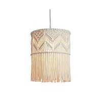 SM SunniMix Paralume in macramè Intrecciato Lampada a Sospensione a Sospensione Lampadario a soffitto Lampade rustiche per Decorazioni per la Scuola