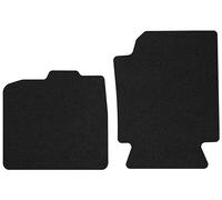 SM04-1 Set Tappetini Velluto Premium Pelle Rosso&Blu per Smart Fortwo II 2007-20