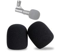 SM58 Mic Windscreen - Copertura per Parabrezza in Schiuma con Filtro Pop per Shure SM58 SM58-LC Tipo di Microfono a Sfera per Ridurre i Rumori del Vento di YOUSHARES (2PCS）