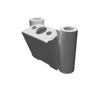 SMA Antenna Mount Compatible with GEPRC Mark5 Drone Frame