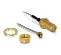 SMA Buchse zum Einbau Miniature RF Coaxial Connector MHF (I-PEX) Stecker U.FL (Hirose) kompatibel Kabellnge 200 mm Kabeldurc NEW