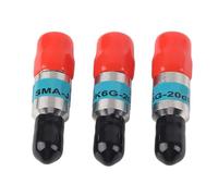 SMA Coaxial Attenuator, Alloy Constant Attenuator 1-30dB Range 50 Ω Impedance Male to Female DC - 6.0GHz Frequency Range Coax Attenuator for RF Applications (30db) (20db)