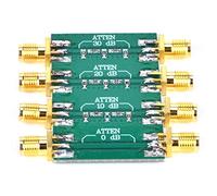SMA Double Female Head RF Attenuator Highly Reliable Fixed Damper for Electronic Devices Adjust the size of the signals in the circuit.