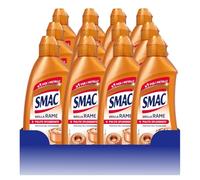 Smac Brilla Rame, Detergente Crema, contro l'Ossidazione, 250 ml x 12 Pz | Pulisce a fondo il rame e ne contrasta l'ossidazione, ne conserva la lucentezza, per oggetti antichi e moderni
