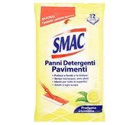 Smac - Panni detergenti per Pavimenti - Profumo di Limone -12 pezzi