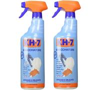3 PZ. KH-7 SMACCHIATORE DETERSIVO LAVATRICE VESTITI BIANCHI COLORATI 750 ML CAD.