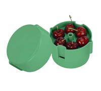 Smacchiosso di ciliegie | Serbatoio di ciliegie | Utensile da cucina con spinta manuale per frutta come giuggiole e uve, per marmellata e picnics