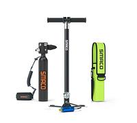 SMACO Bombola da Immersione Mini Serbatoio di Immersione da 0,5L Supporta 6-10 Minuti di Immersione Subacquea per l'Addestramento o Come Bottiglia di Ricambio, Set-B, Nero