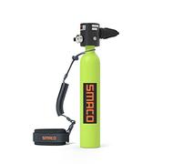 SMACO Bombola da Immersione Mini Serbatoio di Immersione da 0,5L Supporta 6-10 Minuti di Immersione Subacquea per l'Addestramento o Come Bottiglia di Ricambio, Verde