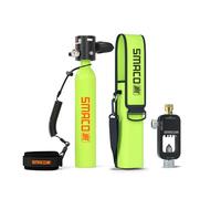 SMACO Mini Bombola Sub 0.5L Piccola Bombola Subacquea per Immersioni Portatile Bombole Aria Sub Mini Scuba Tank per Soccorso di Emergenza Pulizia Imbarcazioni Fonte d'Aria di Riserva S300