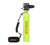 SMACO Mini Bombola Sub 0.5L Piccola Bombola Subacquea per Immersioni Portatile Bombole Aria Sub Mini Scuba Tank per Soccorso di Emergenza Pulizia Imbarcazioni Fonte d'Aria di Riserva S300