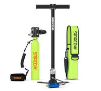 SMACO Mini Bombola Sub 0.5L Piccola Bombola Subacquea per Immersioni Portatile Bombole Aria Sub Mini Scuba Tank per Soccorso di Emergenza Pulizia Imbarcazioni Fonte d'aria di Riserva S300