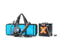 SMACO Mini Bombola Sub con Maschera Subacquea,0.5L Bombola Subacquea con Maschera da Snorkeling Piccola Mini Scuba Tank Portatile Bombole Aria Sub Ricaricabile Bombola Immersioni S300Plus