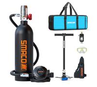 SMACO Mini Scuba Tank, Bombola Subacquea Bombole da Immersione Ossigeno Bombola con 15-20 Minuti Diving Ossigeno Serbatoio Bombola Sub Respiro Sott'Acqua Dispositivo(Consegna in 10 Giorni)