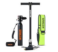 SMACO S300 Bombola Sub Piccola, 0,5L, Ricaricabile | Mini Bombola Subacquea, per Immersioni Ricreative, Allenamento in Piscina, Pulizia di Imbarcazioni, Vacanze al Mare e Viaggi