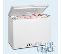 Smad Congelatore 2 vie Gas Propano 220V Congelatore GPL Camper 200L -12℃ Bianco