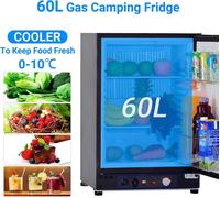 Smad 3 Way 60 Litri Campvan Frigo RV Leisure Motorhome Assorbimento Frigo 220V