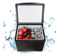 Smad 40L 3 WAY 12V 220V LPG Camping Fridge RV Refrigerator Caravan Drinks cooler