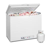 Smad Congelatore a 2 vie Gas Propano 220V Congelatore LPG Camper RV 200L Bianco