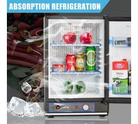 Smad Frigorifero ad assorbimento a 3 vie 40L Gas 12v 220v Campervan Caravan RV