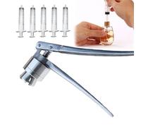 smafoseedding Crimpatrice Manuale per Fiale/Preparazione del Campione, Strumento per La Sigillatura dei Profumi, Strumento per La Crimpatura dei Tappi delle Bottiglie in Acciaio Inossidabile pw13