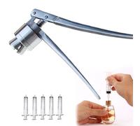 smafoseedding Crimpatrice Manuale per Fiale/Preparazione del Campione, Strumento per La Sigillatura dei Profumi, Strumento per La Crimpatura dei Tappi delle Bottiglie in Acciaio Inossidabile pw18