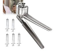 smafoseedding Crimpatrice Manuale per Fiale/Preparazione del Campione, Strumento per La Sigillatura dei Profumi, Strumento per La Crimpatura dei Tappi delle Bottiglie in Acciaio Inossidabile pw18