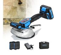 smafoseedding Livellatrice Automatica per Piastrelle, Piastrellatrice Elettrica Portatile con Ventosa Regolabile A 6 velocità,per Installazione di Piastrelle per Pavimenti E Pareti