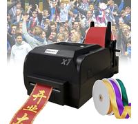 smafoseedding Macchina Da Stampa Per Nastri Di Raso,Macchina Da Stampa Digitale Per Nastri Di Raso,Con Supporto Per Nastro,Per Matrimoni/Compleanni/Vari Festival/Decorazione Domestica,Singlerow