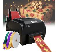 smafoseedding Macchina Da Stampa Per Nastri Di Raso,Macchina Per Nastri Personalizzati,Con Tre Rotoli Di Nastro Da 90 M,Velocità Di Stampa: 150 Mm/S,Per Matrimoni/Feste/Compleanni,Singlerow