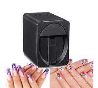 smafoseedding Macchina Mobile Portatile per Verniciare Le Unghie, Dispositivo per Nail Art Domestico, da Utilizzare per Il Tempo Libero Personale E Riunioni di Amiche E Lavoro, Semplice da Usare,A