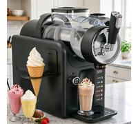 smafoseedding Macchina Per Granita 2026, 185 W, 2 L, Senza Ghiaccio, Autopulente, 5 Programmi Predefiniti per Gelati Italiani, Bevande Fredde, Milkshakes, Colpiti E Altro,Margaritas Black