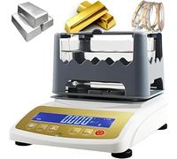 smafoseedding Macchina per Testare La Purezza Dell'oro, Densimetro per Metalli Preziosi, Tester di Autenticità di Oro, Argento, Palladio E Platino, Tester di Purezza Dell'oro 300/0.01g