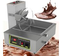 smafoseedding Miscelatore Professionale per Cioccolato con Forno Fusorio - Temperatrice per Cioccolato: Struttura in Acciaio Inossidabile 304, velocità Regolabile da 35 A 55 Giri/Min. 8KG